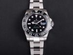 V9 Factory 904L Rolex GMT-Master II Black Dial Oyster Steel 40 MM 3186 Watch